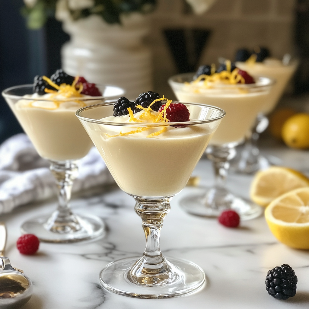 Indulge in the Best Simple Desserts with our easy Lemon Posset recipe. This velvety dessert combines the bright flavors of lemon with a rich cream base, creating a refreshing and elegant finish to any meal. Perfect for entertaining or a cozy night in, this quick-to-make treat is sure to impress your guests and satisfy your sweet tooth!