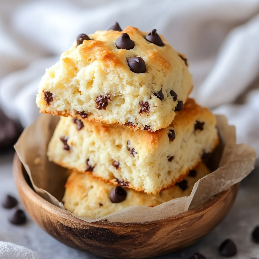 Try these Ricotta and Chocolate Chip Scones, a delicious addition to your collection of easy ricotta dessert recipes. These scones are rich, buttery, and studded with chocolate chips, perfect for a delightful treat any time of day.