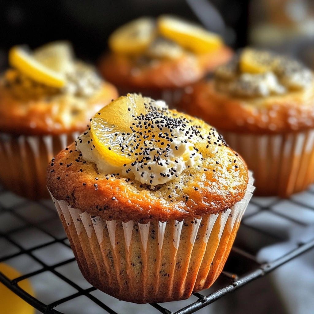 Indulge in these Ricotta and Lemon Poppy Seed Muffins, a must-try for fans of easy ricotta dessert recipes. These muffins are light, fluffy, and packed with fresh lemon flavor, making them an ideal choice for breakfast or a snack.
