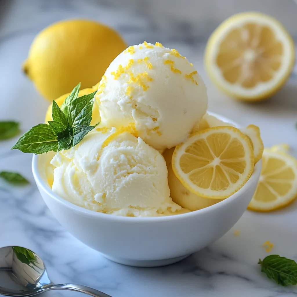 Discover the refreshing taste of Ricotta and Lemon Sorbet, a perfect choice for easy ricotta dessert recipes that will delight your taste buds.