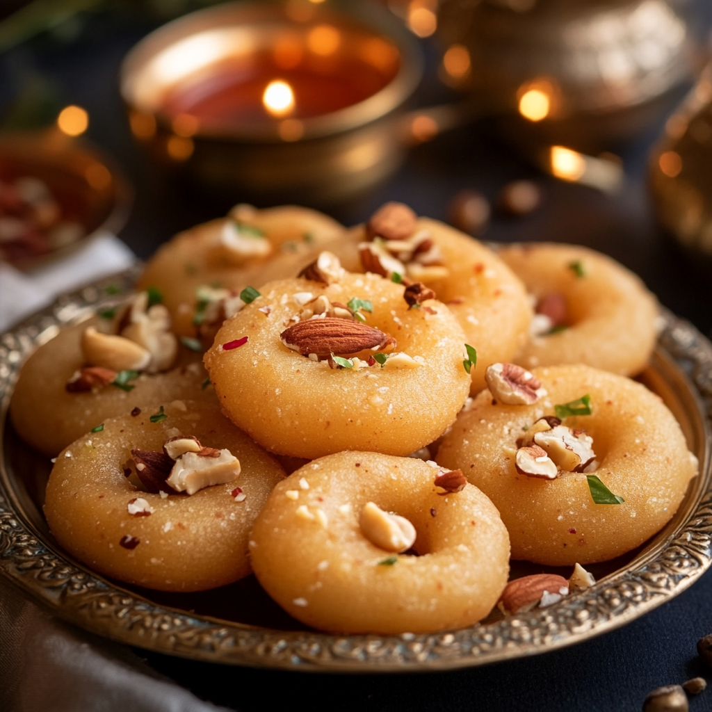Explore the world of easy Indian dessert recipes with our traditional Peda recipe. Made with milk solids, sugar, and cardamom, these melt-in-your-mouth sweet balls are simple to prepare and ideal for festive occasions. Enjoy the rich, creamy flavor of this classic Indian dessert that’s sure to delight your taste buds.