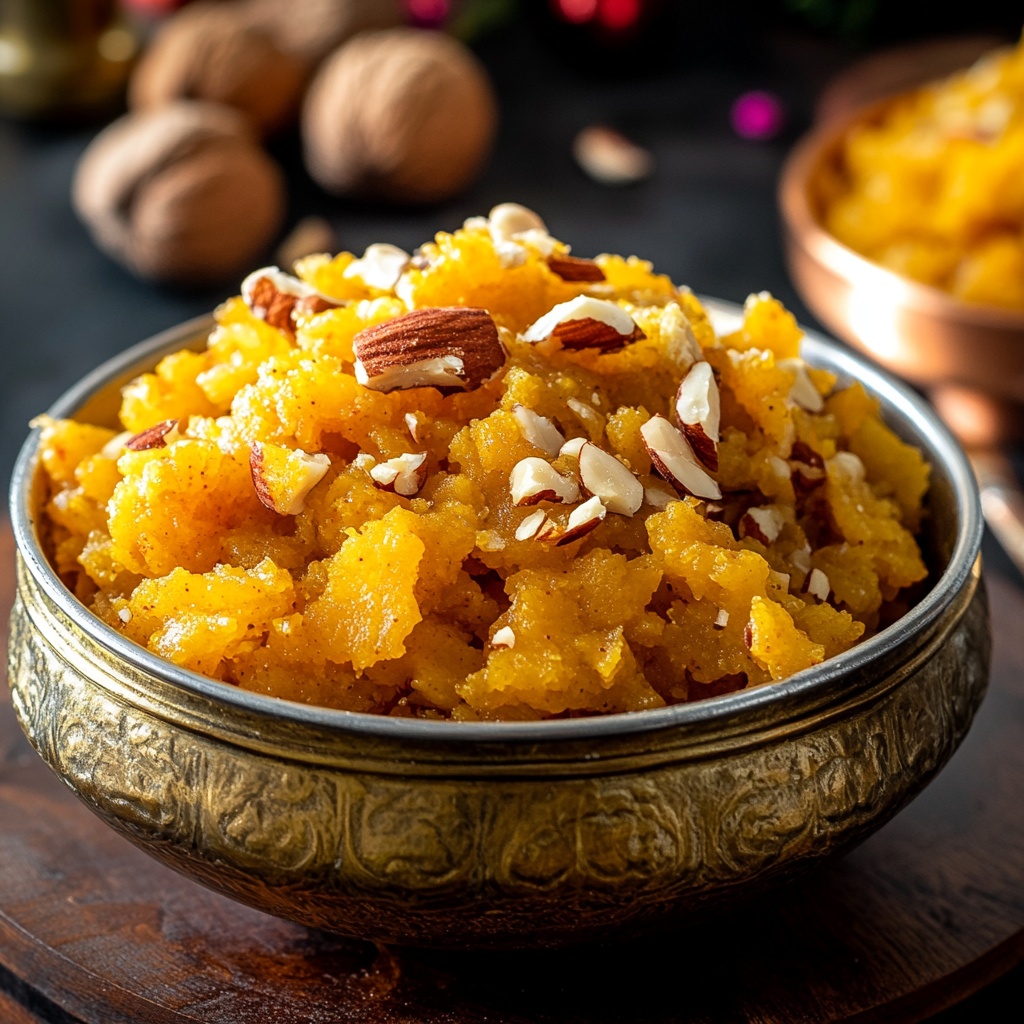 Explore the world of easy Indian dessert recipes with our traditional Suji Halwa recipe. Made with roasted semolina, ghee, and flavored with cardamom, this melt-in-your-mouth dessert is simple to prepare and ideal for festive occasions.