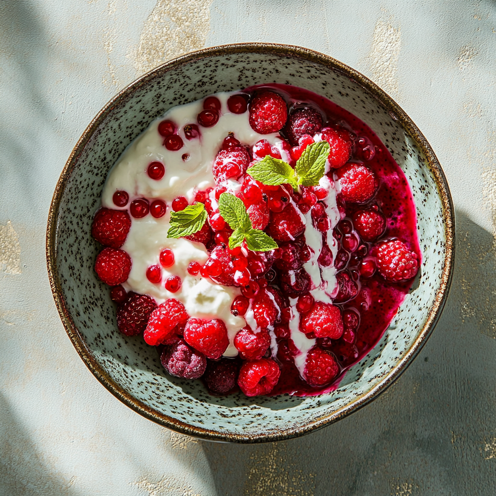 Dive into the world of easy German dessert recipes with our traditional Red Berry Pudding (Rote Grütze) recipe. This refreshing and fruity dessert, made with red berries, is quick and simple to prepare, ideal for any occasion. Serve it with vanilla sauce for an unforgettable taste experience.
