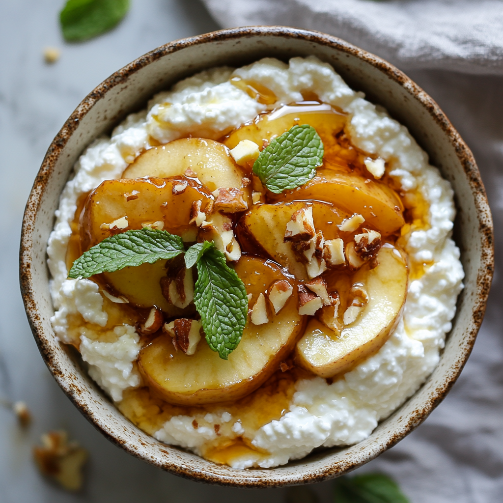 Discover the perfect blend of creamy cottage cheese and caramelized fried apples in these easy cottage cheese bowl recipes.